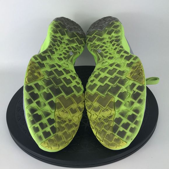 Nike FS Lite Trainer Gray/Green Athletic Running Shoes 615972-012 Men's Size 11 - Picture 10 of 12
